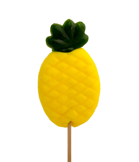 Pineapple Lollipops